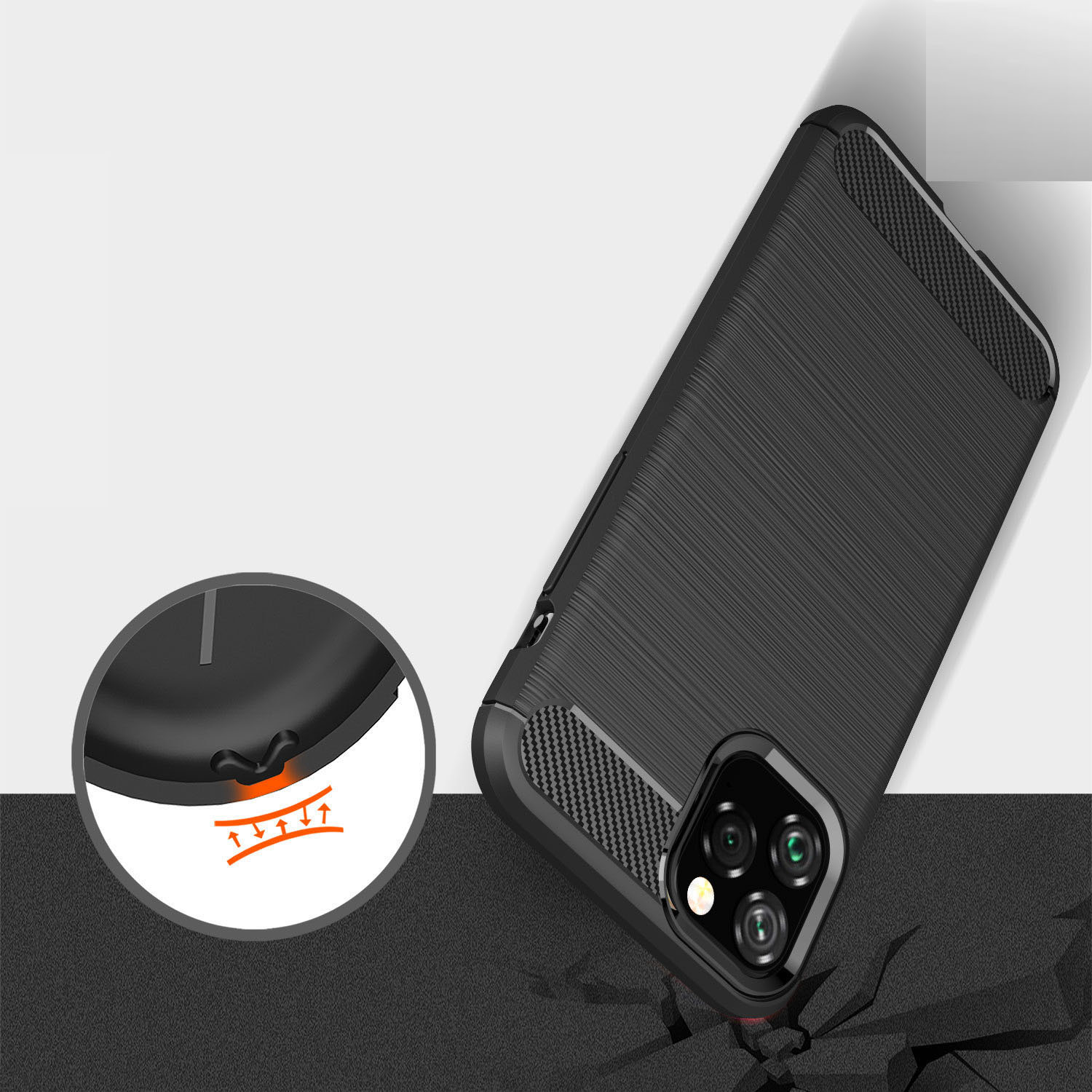 Ốp lưng iPhone 12/ 12 Pro Likgus Armor chống sốc - Hàng chính hãng