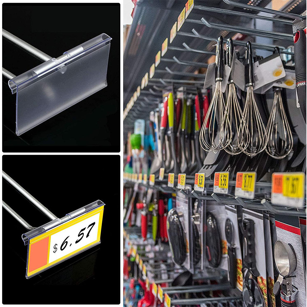 50/100cái Nẹp bảng siêu thị, Nẹp bảng giá dùng trong siêu thị, nẹp nhựa gài giá, nẹp nhựa siêu thị, nẹp cửa ô t
