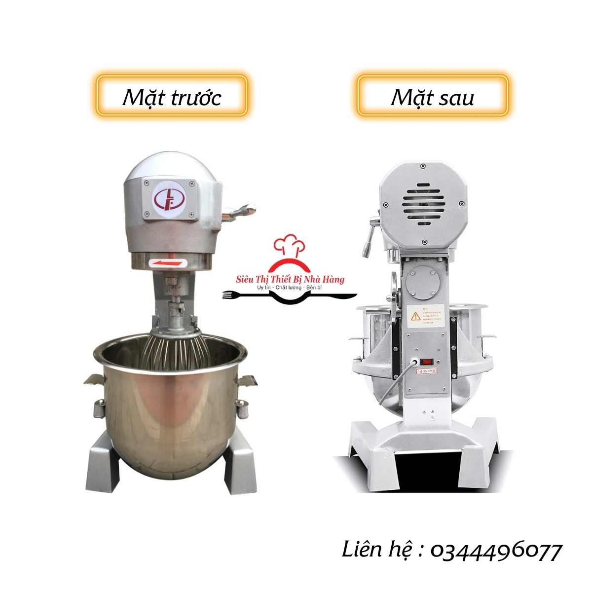 Máy trộn bột, đánh trứng, đánh kem B30, Máy nhồi bột công nghiệp chuyên dụng 30L