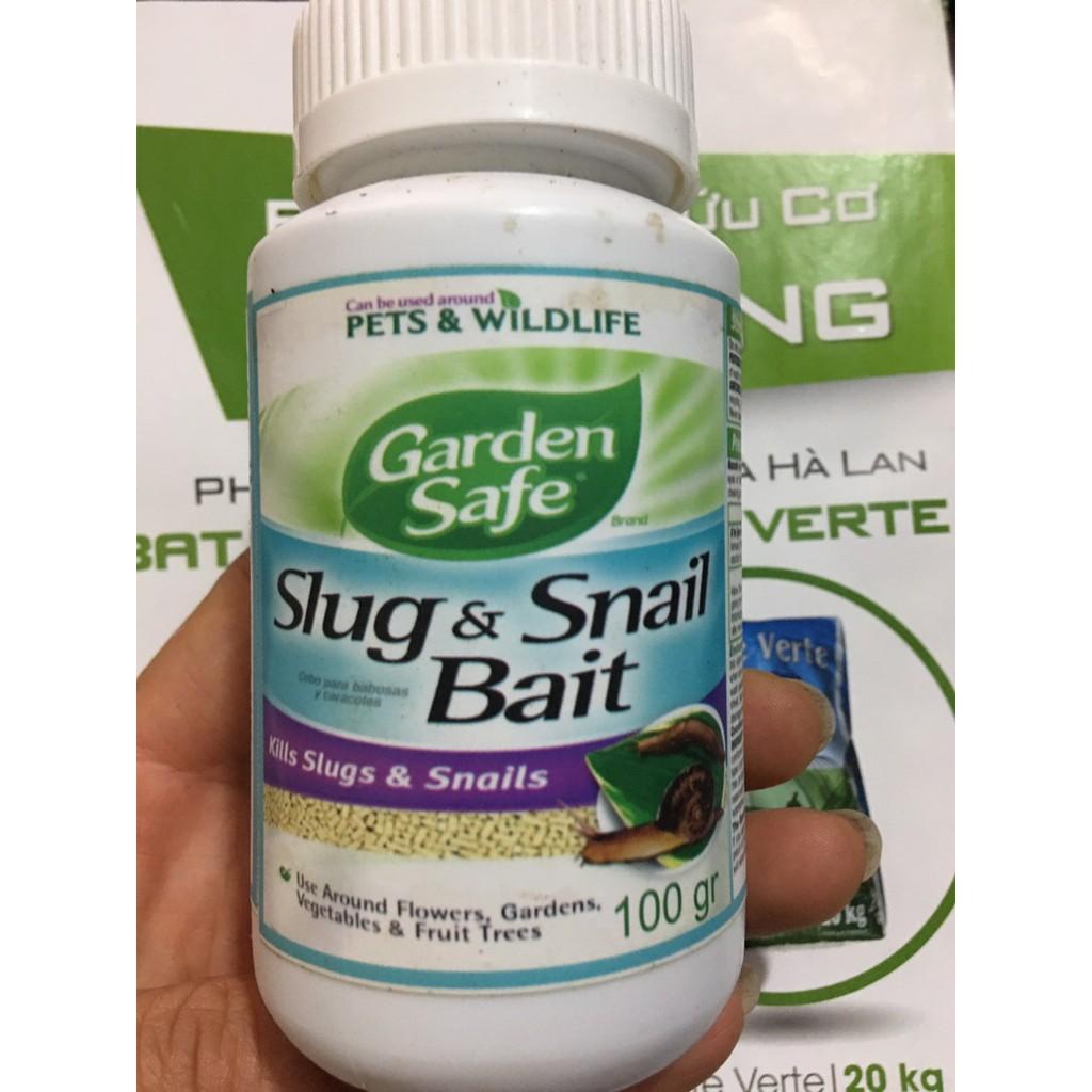 Bả Diệt ốc sên, sên nhớt Mỹ Slug &amp; Snail Bait Garden Safe dạng hạt an toàn, hiệu quả