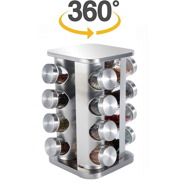 Kaside kệ gia vị inox KSD-S55C Chai gia vị rack gia vị Gia vị rack Giá gia vị thịt nướng
