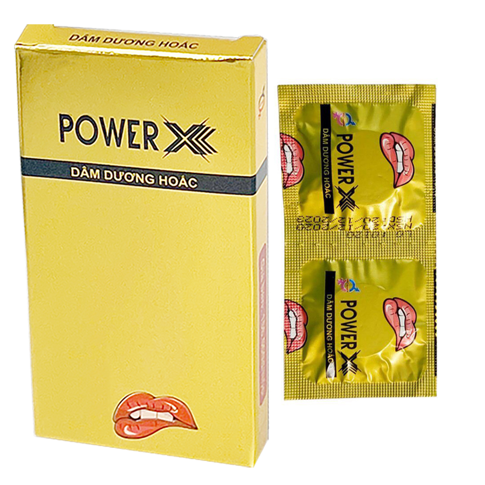 Bao Cao Su Power Men Deluxe Condoms + Viên Sủi Hỗ Trợ Sinh Lý Nam Giới Thảo Dược PowerX - Chống Xuất Tinh Sớm - Che Tên Sản Phẩm