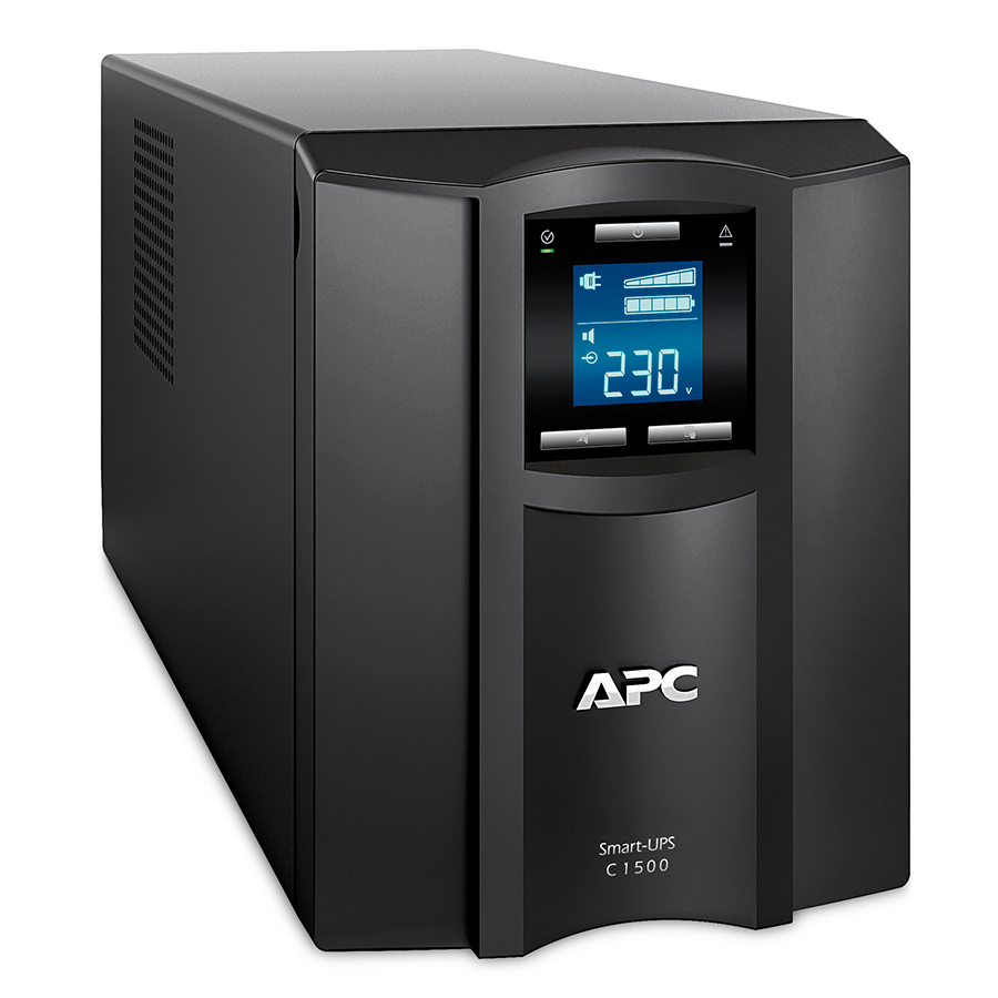 Bộ lưu điện: APC Smart-UPS C 1500VA LCD 230V-SMC1500I - Hàng Chính Hãng