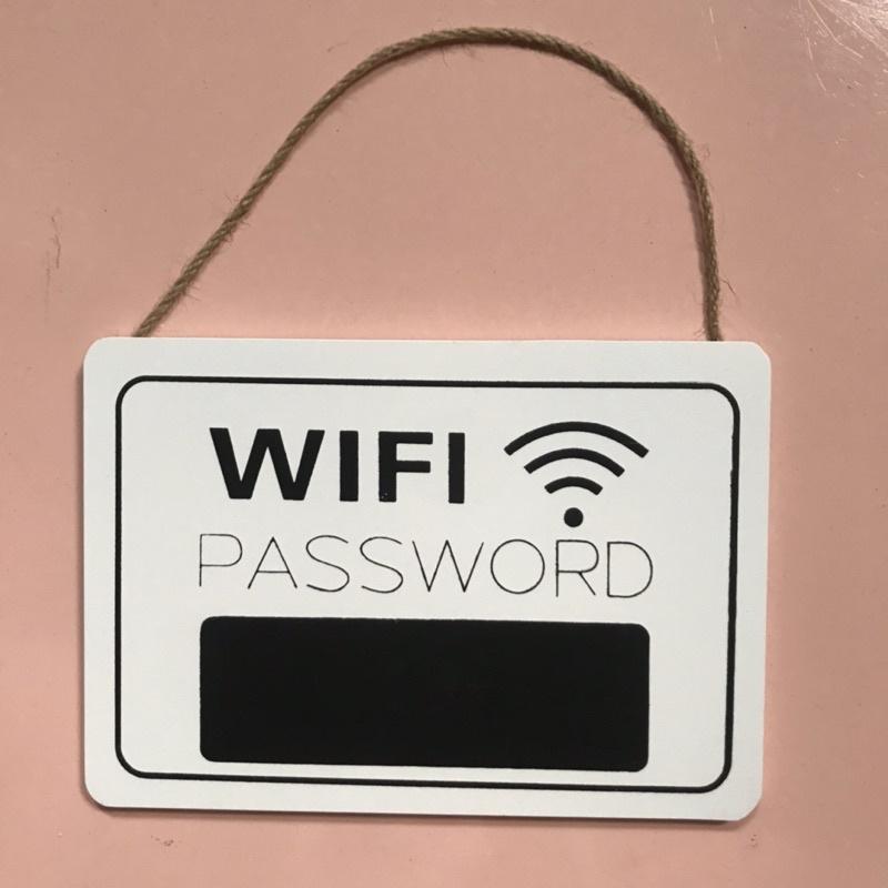 BẢNG TREO GHI PASS WIFI CHO QUÁN,SHOP,STORE DỄ DÀNG SỬA ĐỔI