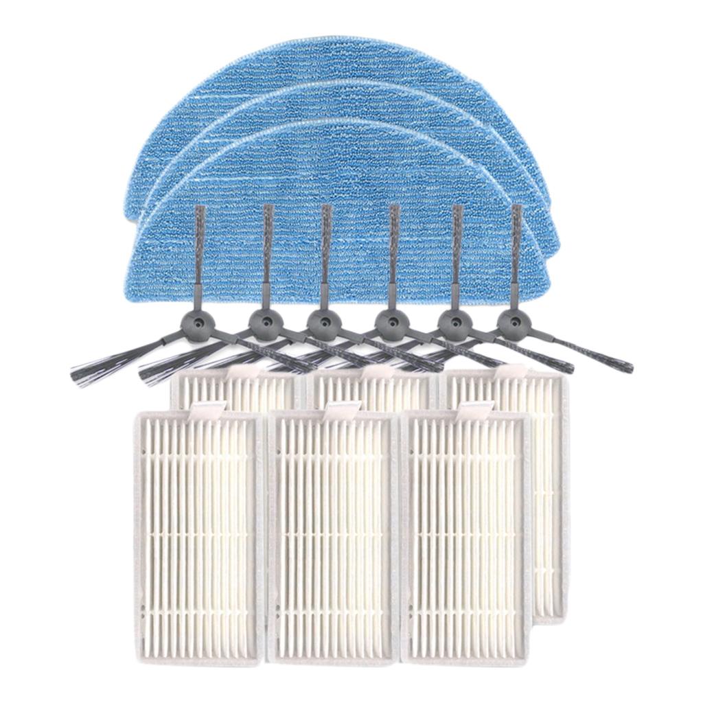HEPA Filter Side Brush Rag Robotic Vacuum Cleaner Accessories Spare Part