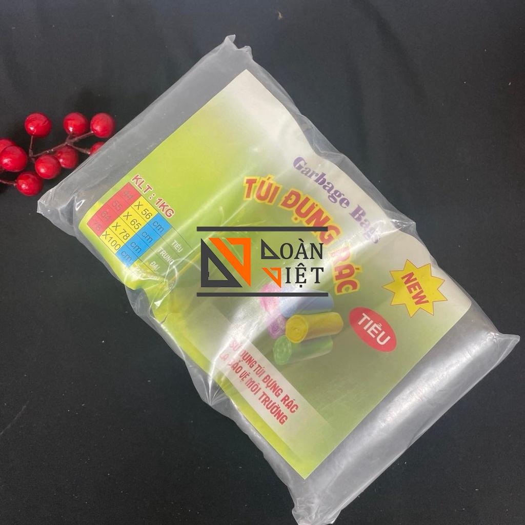 1 KG TÚI RÁC CUỘN [COMBO 3 CUỘN] - Dày, dai, chắc chắn TỰ HUỶ SINH HỌC - SIZE ĐẠI. TRUNG, TIỂU - Màu đen, vàng, đỏ , xanh