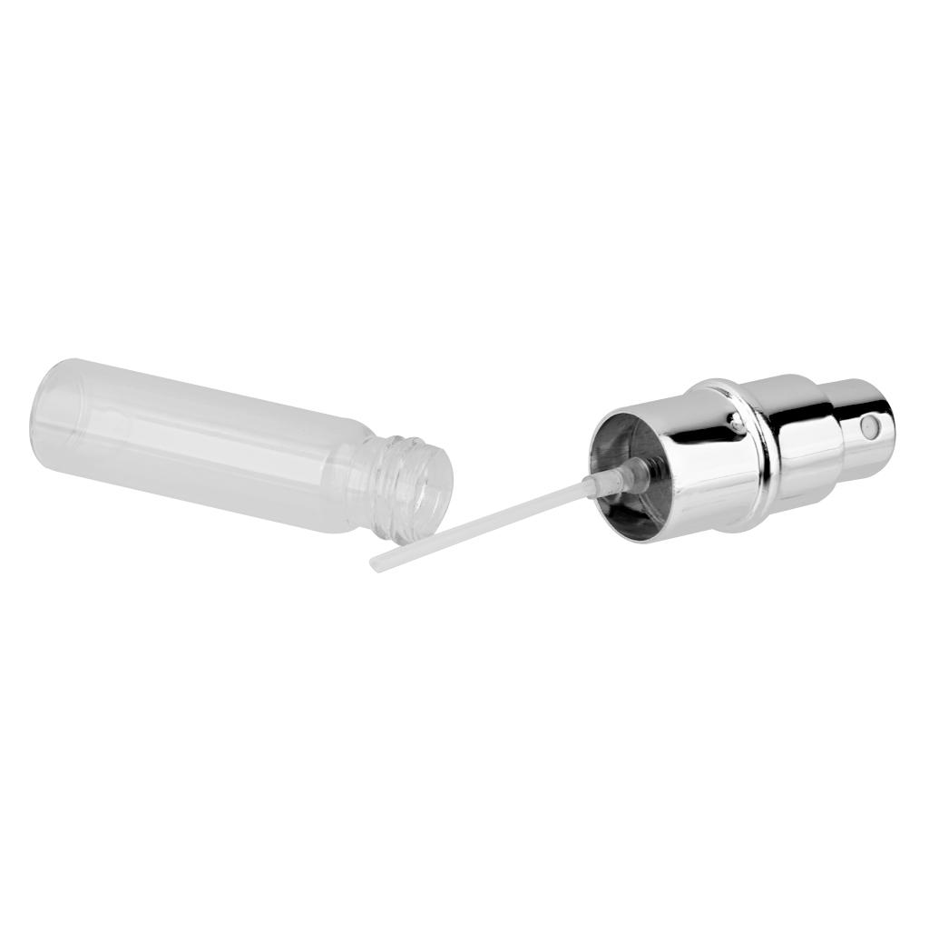 Pack of 2 10ml Reusable Travel Spray er Empty Mist Spray Perfume Bottle Vials for Storaging the Makeup Liquids