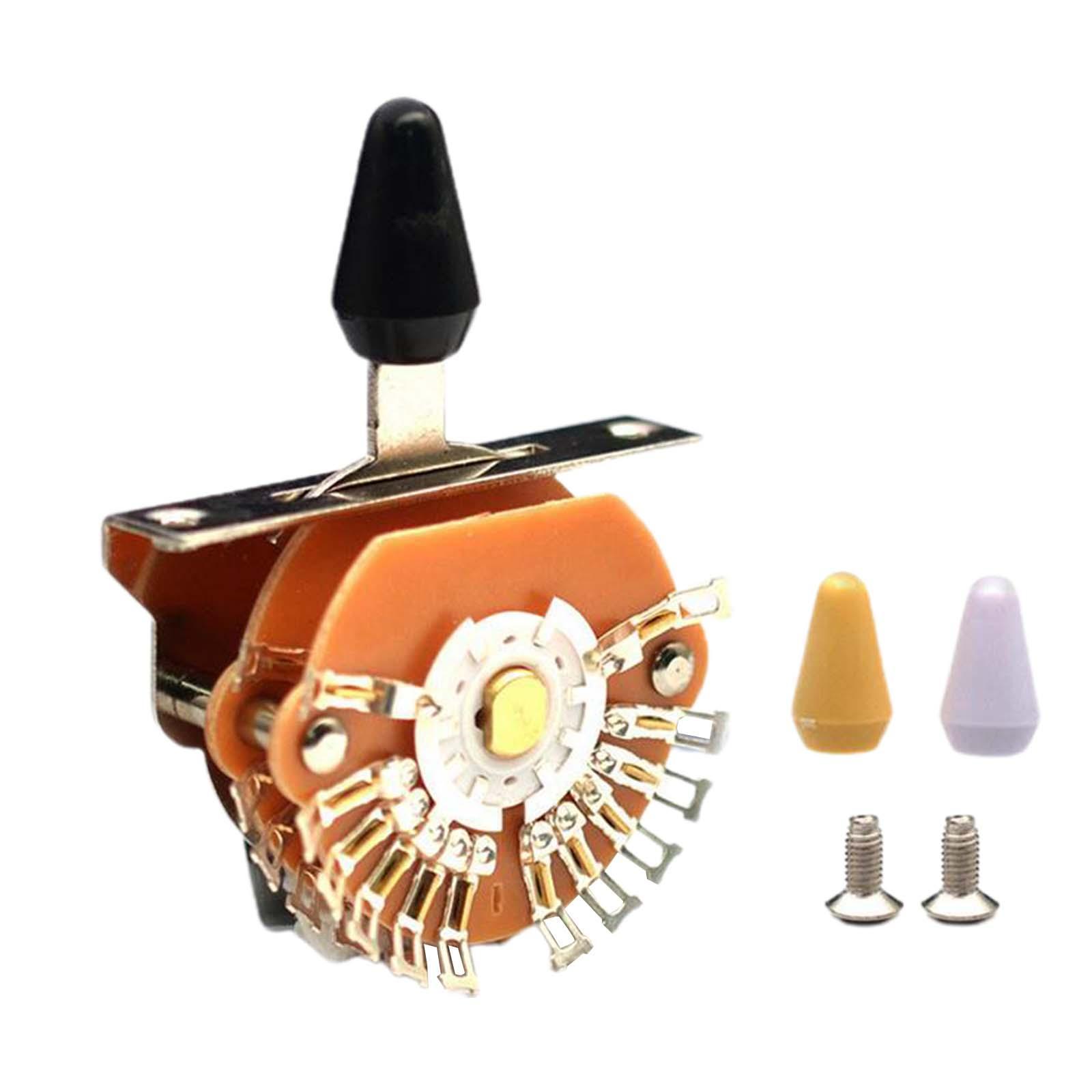 Electric Guitar Pickup Selector switch Short Straight Guitar Toggle Switch Accessories Repalcements 5 Position Switch Pickup Selector