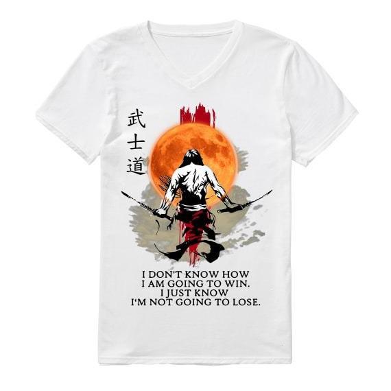 Áo phông Samurai Warriors I dont know how phong cách Unisex