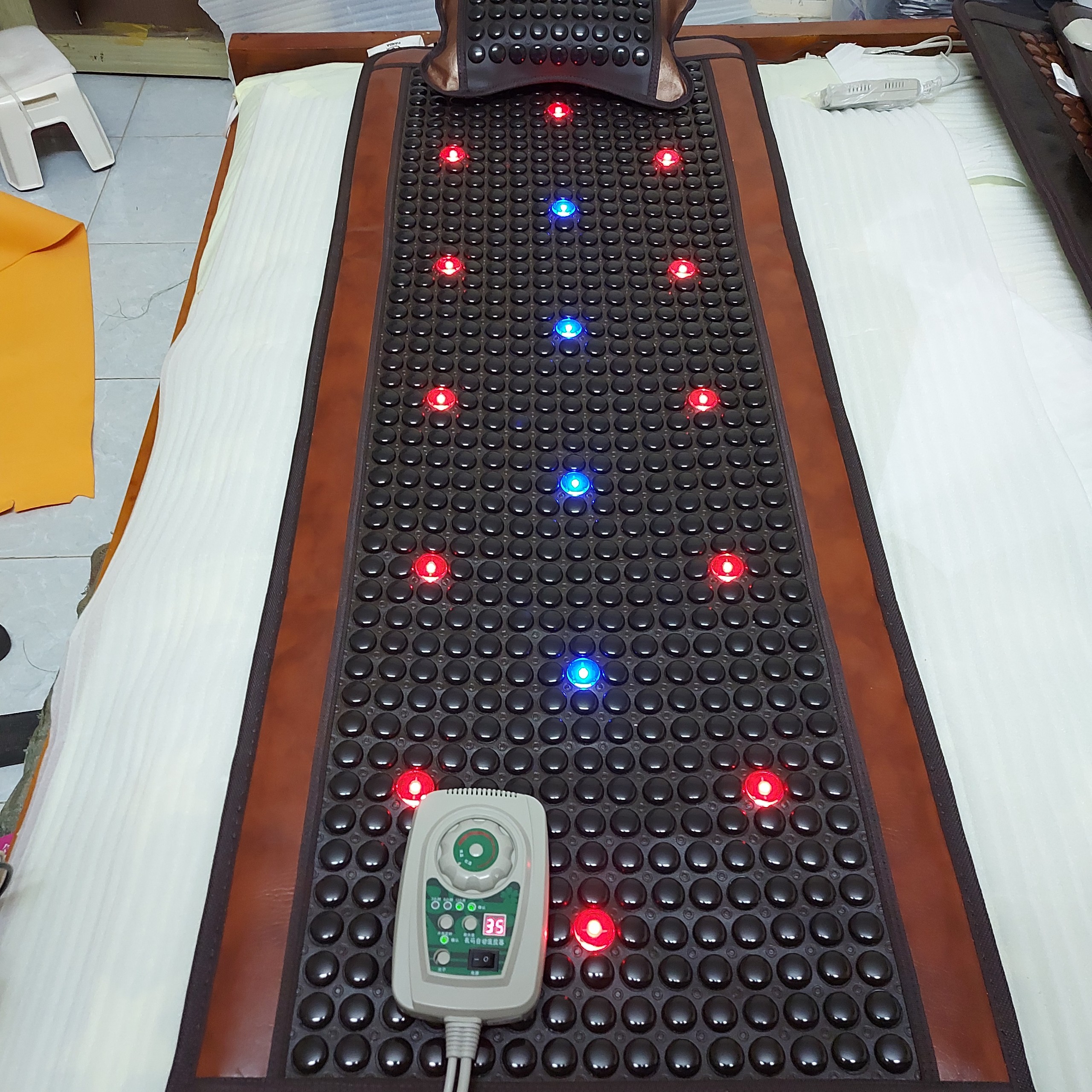 Thảm đá nóng Laser+ sóng siêu trường, hồng ngoại 60x165cm