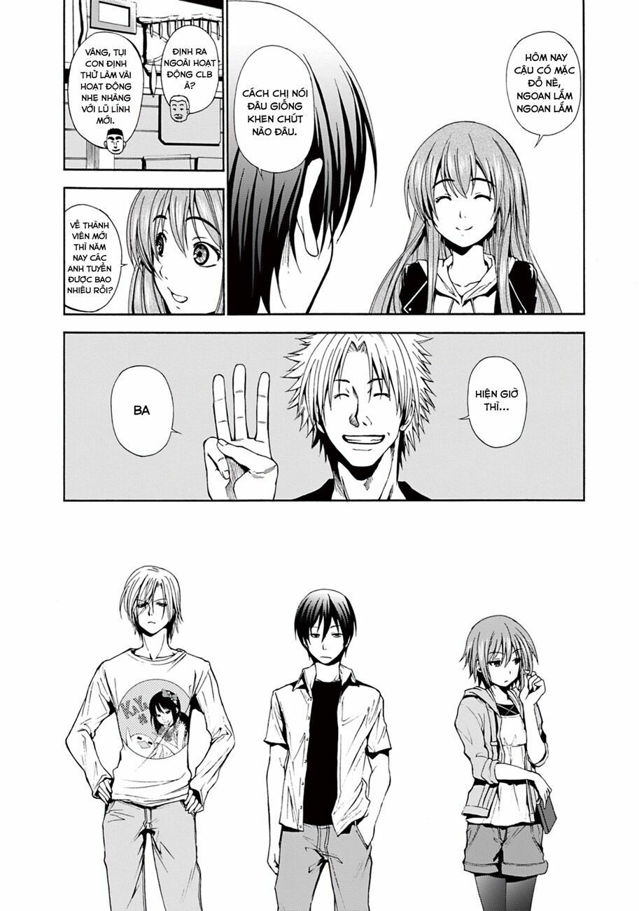 cô gái thích lặn - grand blue chapter 4 4