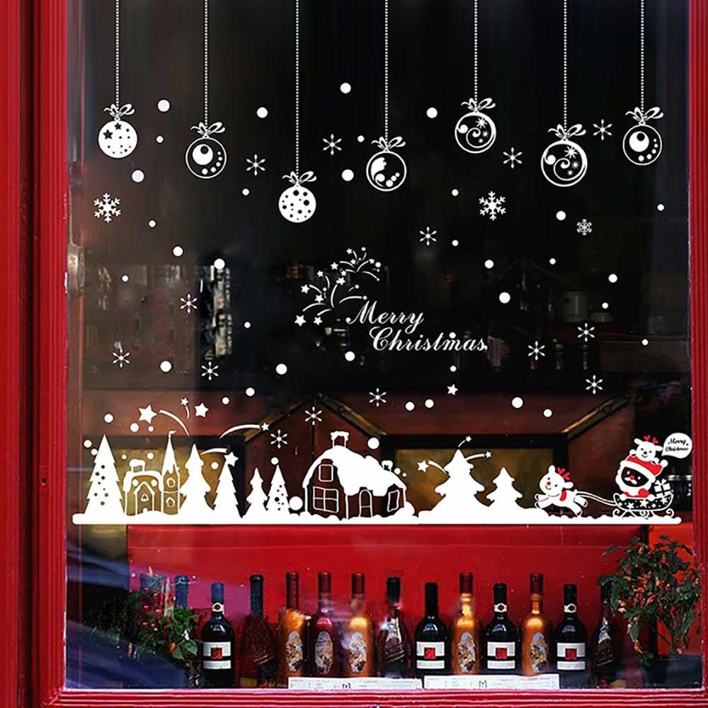 DECAL TRANG TRÍ NOEL 2 MẶT 2021 SỐ 34