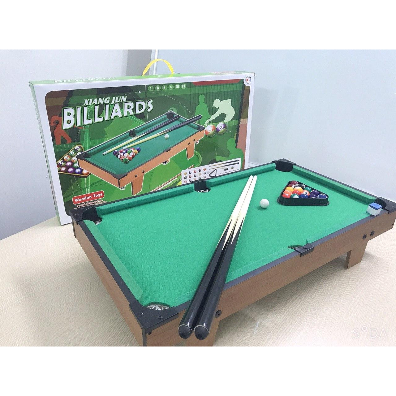 Bàn Bi Da Mini thế hệ mới bằng gỗ dài 75 cao 16cm cho trẻ em