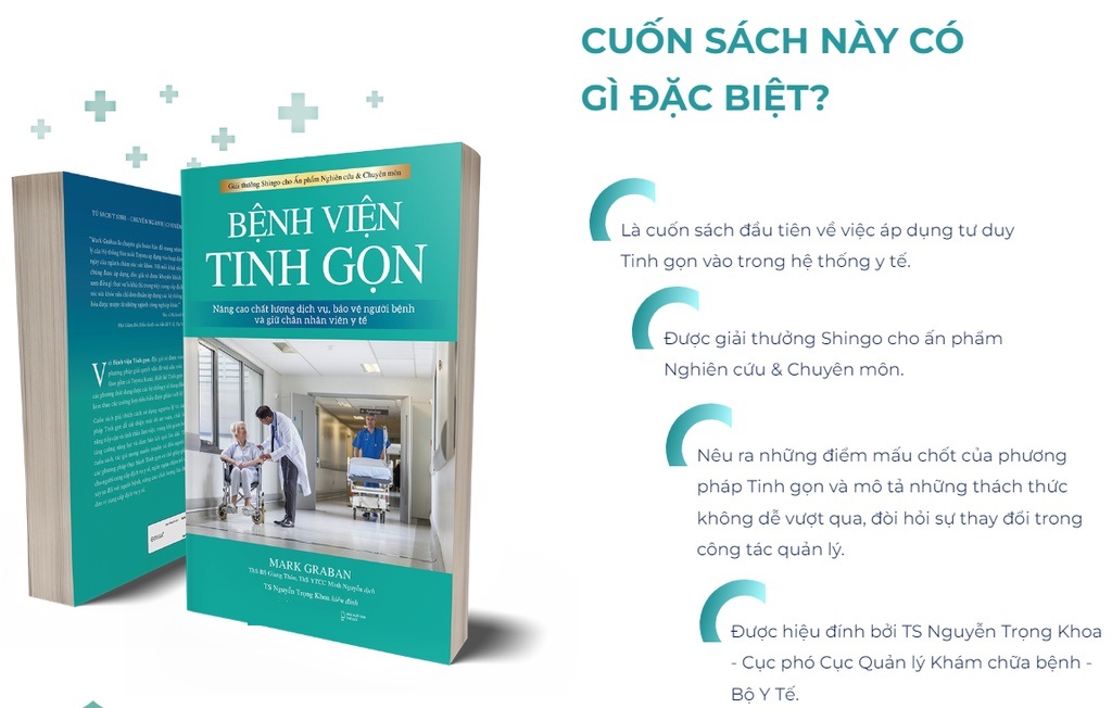 Bệnh Viện Tinh Gọn (Tư Duy Tinh Gọn - Chìa Khóa Cho Quản Trị Bệnh Viện) - Mark Graban