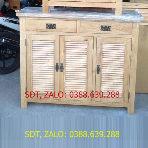 Tủ giày gỗ sồi mỹ 1m2
