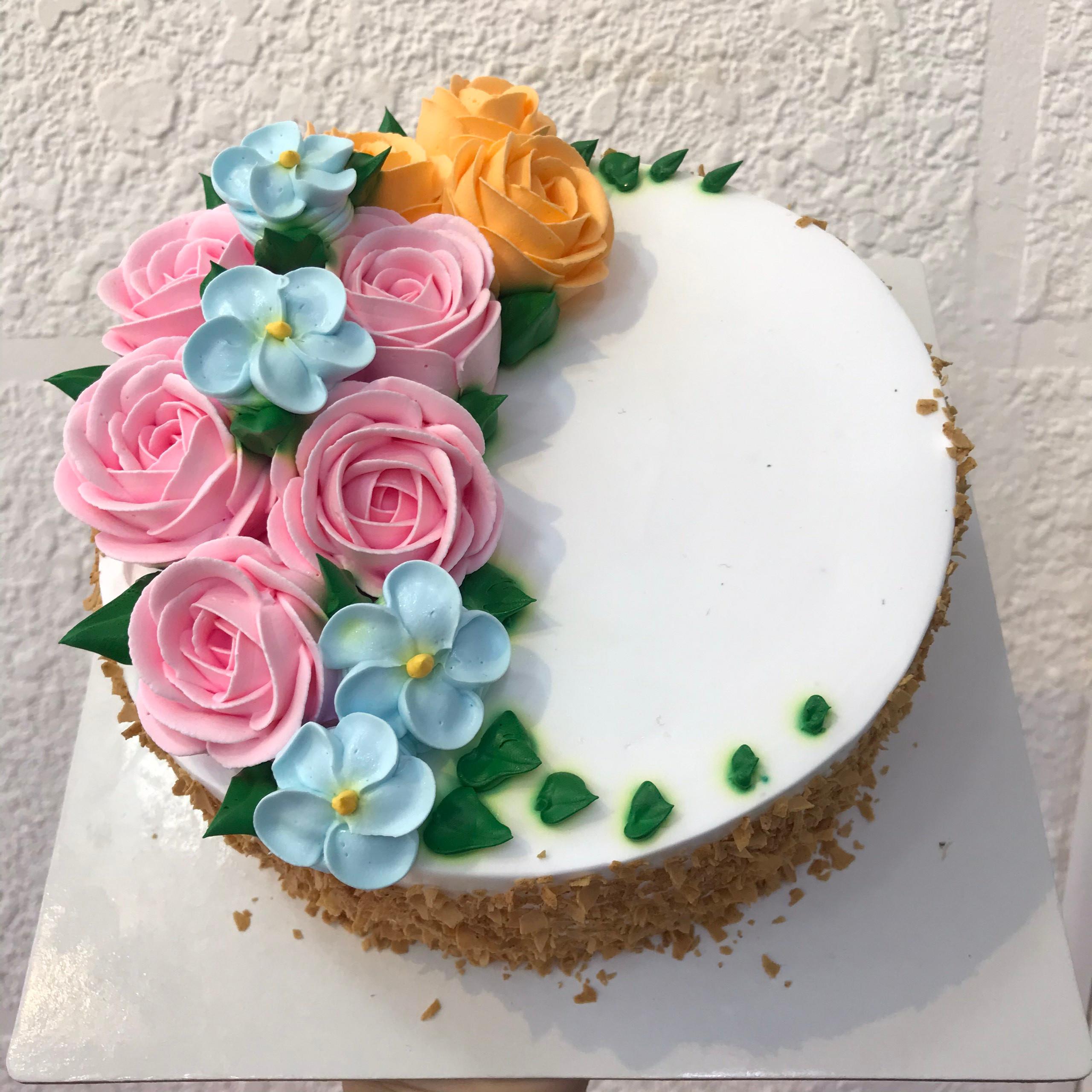 Bánh kem Bắp size 20cm - mẫu 03