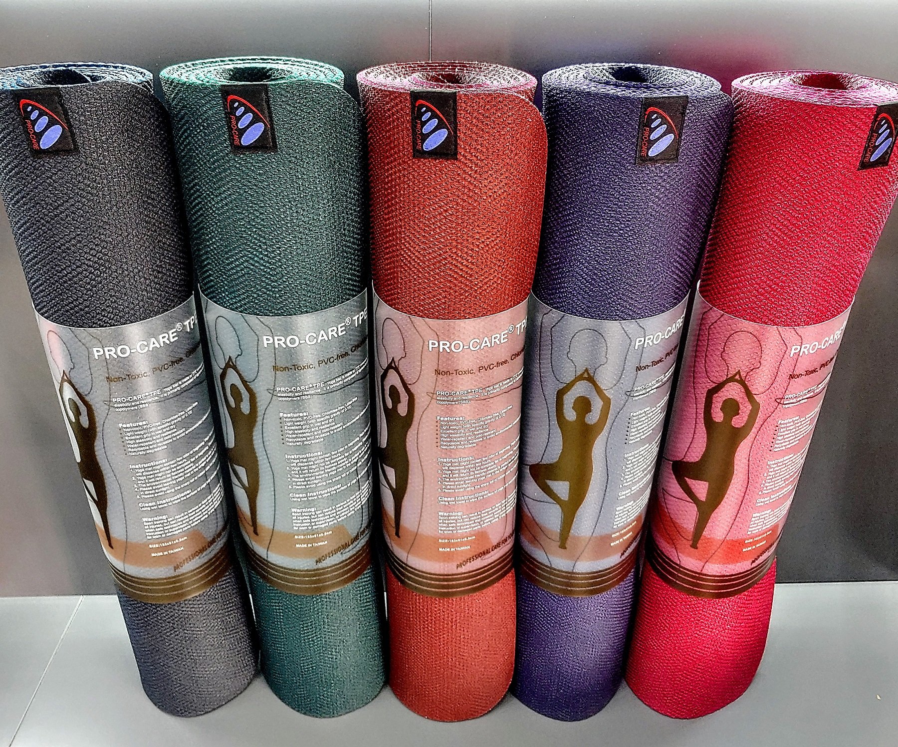 THẢM YOGA TPE PROCARE 5MM - THẢM ĐÀI LOAN