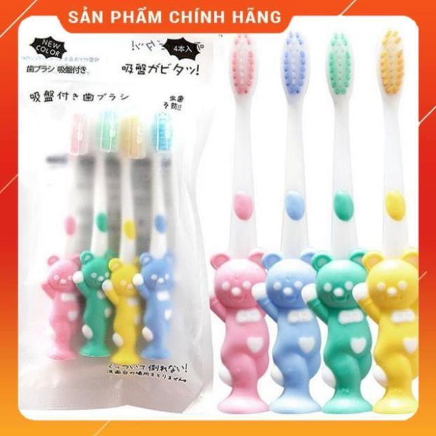 SÉT 4 BÀN CHẢI GẤU CHO BÉ XUẤT NHẬT