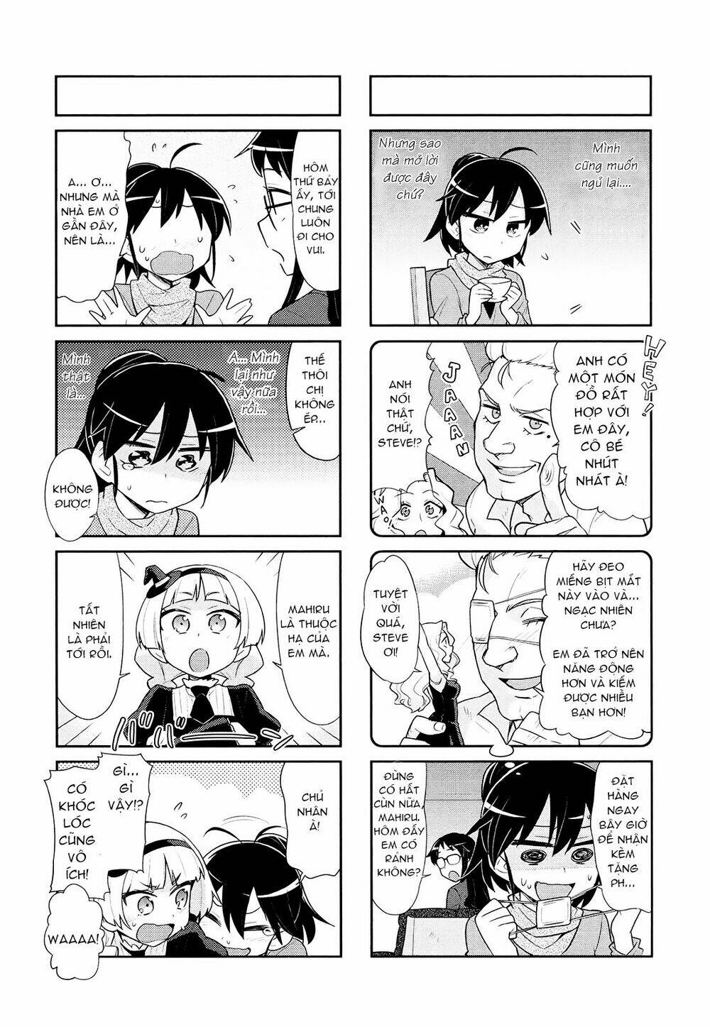 majyo to houki to kurobuchi megane chapter 25 4