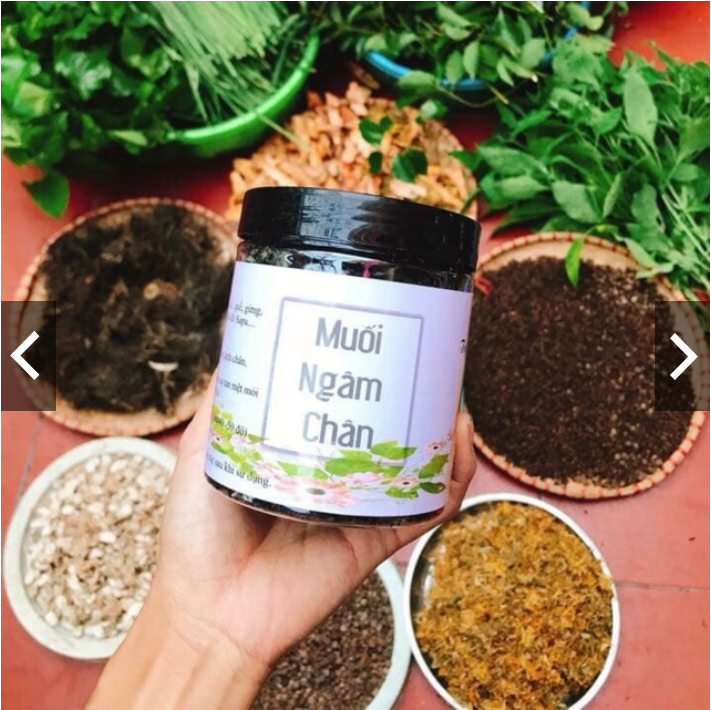 Muối ngâm chân thảo MUA 3 + 1 ( 500g/ 1 hộp)