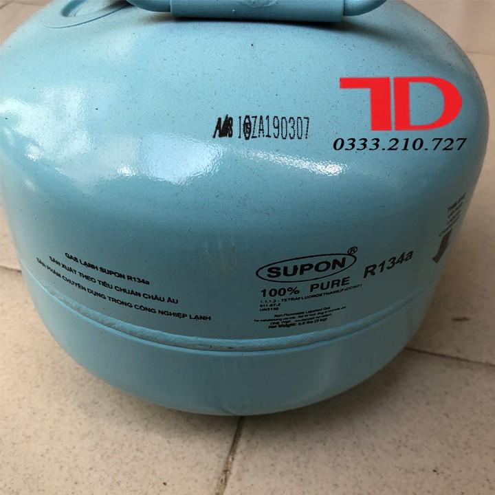 Gas lạnh điều hòa R134 SUPON 3KG, Môi chất lạnh R134