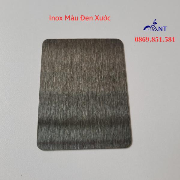 Nẹp Inox V15 Đen Xước, nẹp ốp góc tường, nẹp ốp cầu thang, nẹp trang trí, dày 0.4, thanh dài 2m7 hoặc thanh dài 3m