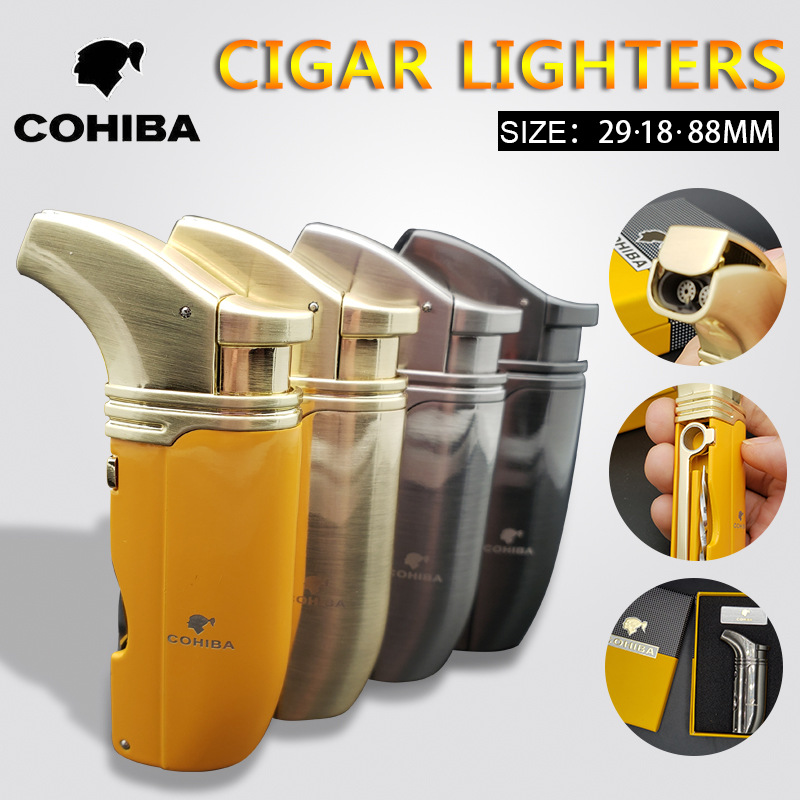 Vỏ Hột Quẹt Bật Lửa khò gas 2 tia COB-422