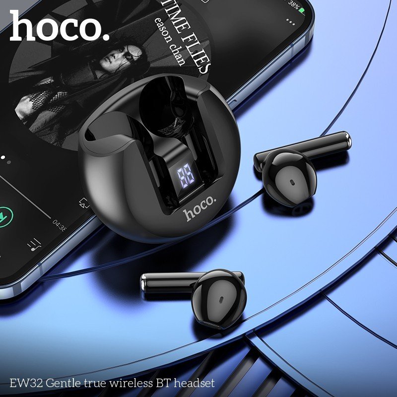 Tai Nghe Bluetooth Dành Cho Hoco. TWS EW32 V5.3 Cực Hay Pin 4h Có LCD Hàng Chính Hãng Dành Cho Điện Thoại Hàng Chính Hãng