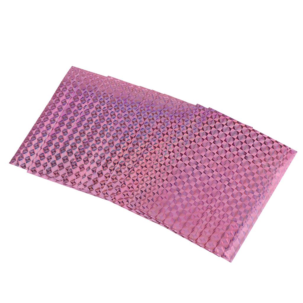 10pcs Waterproof Fishing Lure Scale Holographic Tape Fly Tying Materials 077