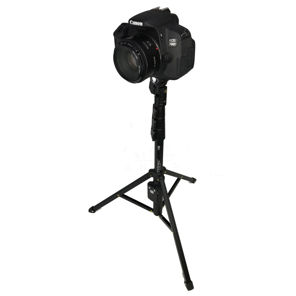 Gậy tripod 1388 - Chân quay tiktok, gậy selfie, tự sướng - Tripod điện thoại, máy ảnh, DSLR kèm remote tiện dụng - Dễ dàng gấp gọn mang theo khi đi du lịch, picnic - Chiều dài từ 0.4m - 1.3m - Cấu tạo hợp kim chắc chắn, bền bỉ - Hàng nhập khẩu