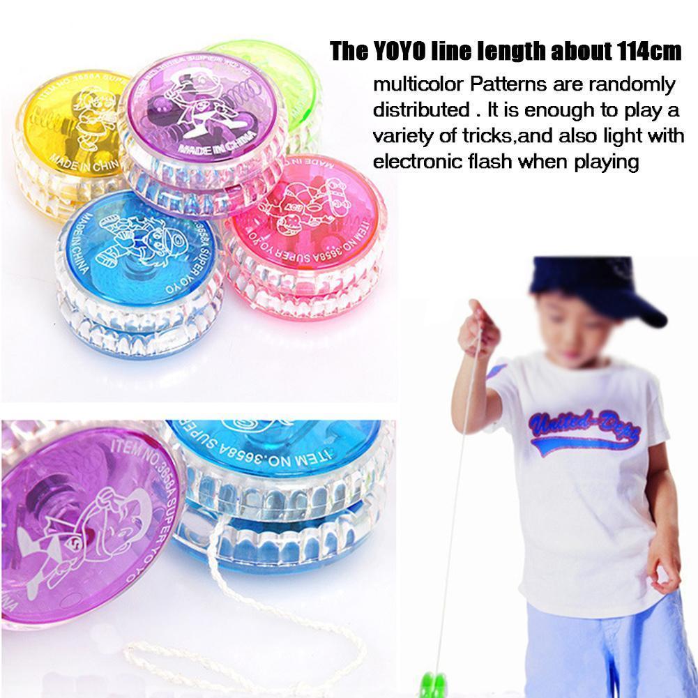 Luminous Led Yo-Yo Ball Kids Toy Birthday Festival Gift - Random Color