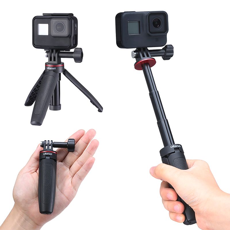 Gậy Ulanzi Shorty cho Gopro Hero 5 6 7 8 - Hàng Chính Hãng