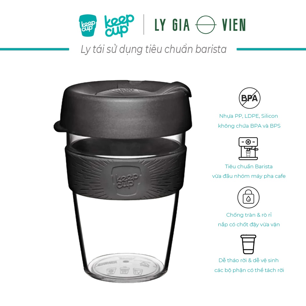 Cốc Nhựa Chịu Nhiệt KeepCup Original