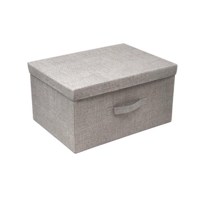 Hộp đựng đồ Daiso Hàn Quốc nắp rời - QUAI VẢI