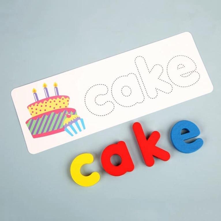đồ chơi thông minh spelling game ghép chữ tiếng anh cho bé