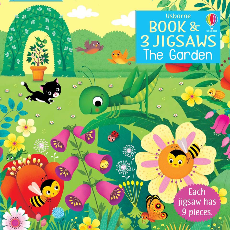 Book &amp; Jigsaw The Garden