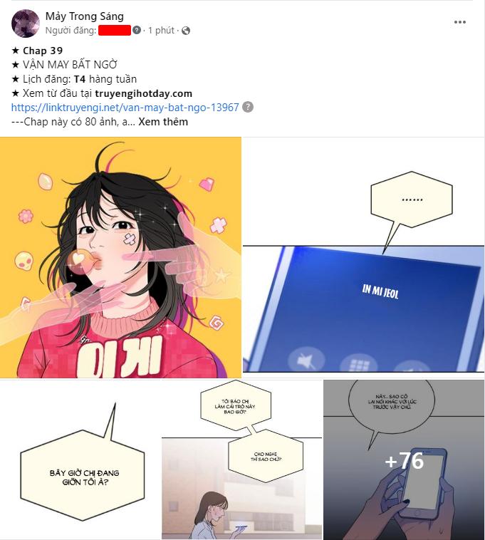 Vận May Bất Ngờ chapter 39.1 1