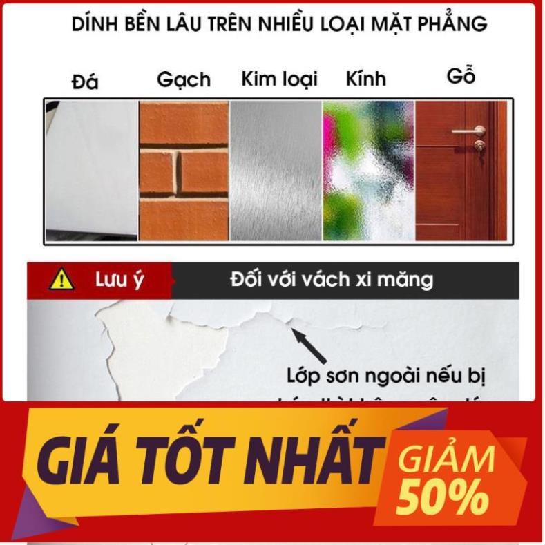 Móc dán tường siêu dính siêu chắc treo đồ chịu lực 10kg mini trong suốt