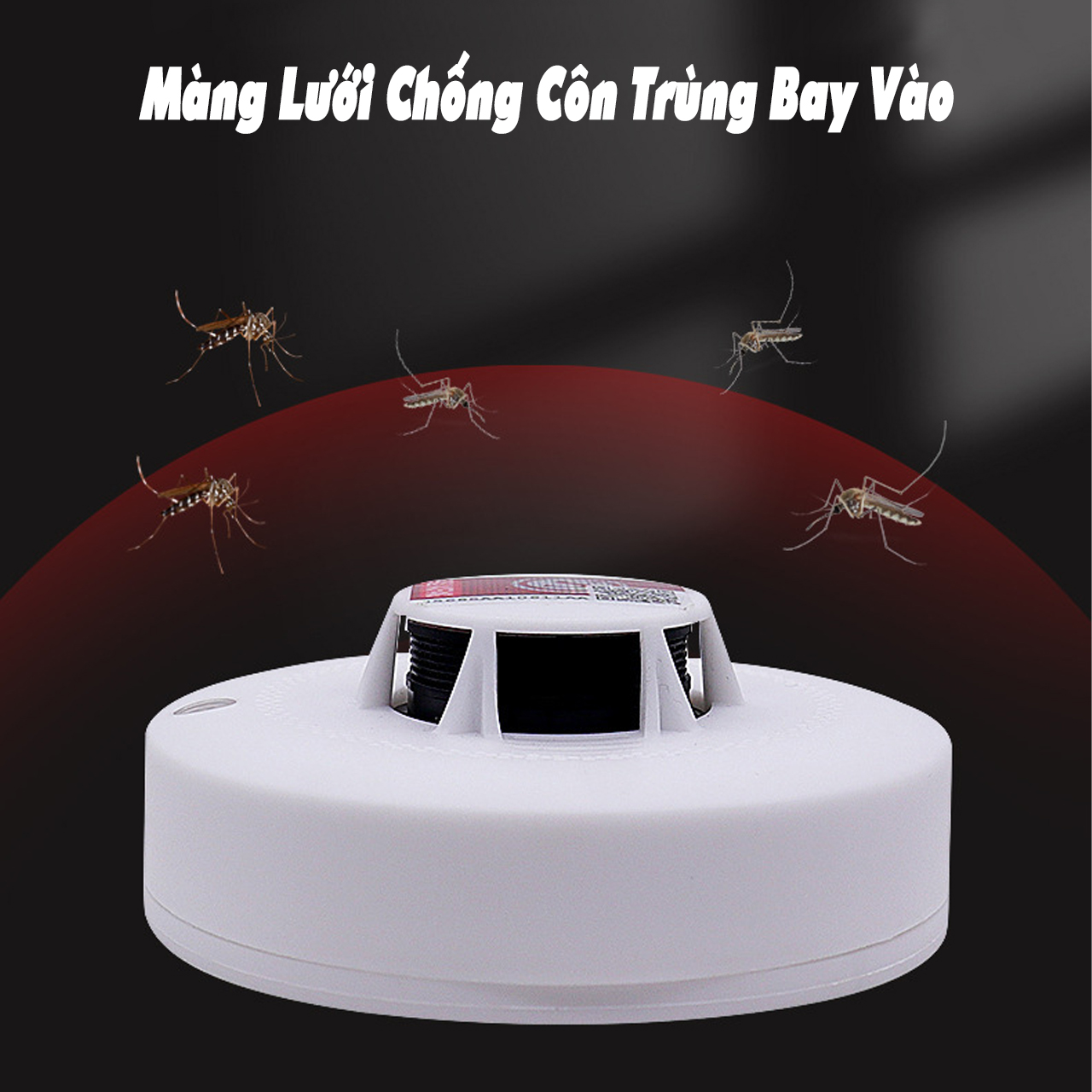 Vinetteam cảm biến báo khói, báo cháy không dây wifi thông minh điều khiển qua app Zigbee Tuya điện thoại hệ thống an ninh chống cháy bảo vệ gia đình bạn - hàng chính hãng