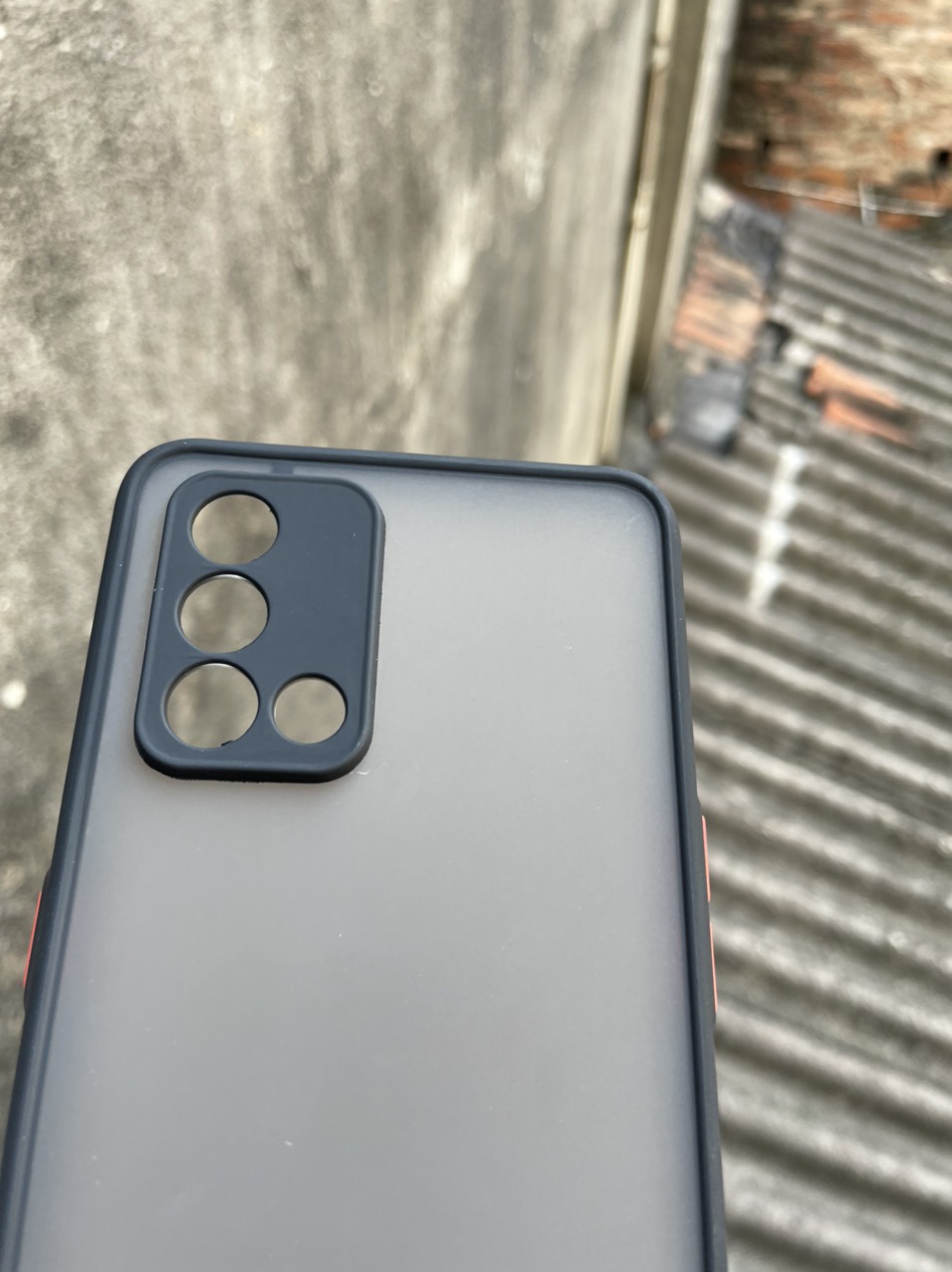 Ốp lưng nhám mờ cho Oppo A74 chống sốc, bảo vệ Camera