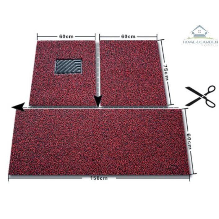 Bộ 3 Thảm lót sàn ô tô sợi PVC cao cấp Phù hợp mọi dòng xe - Home and Garden