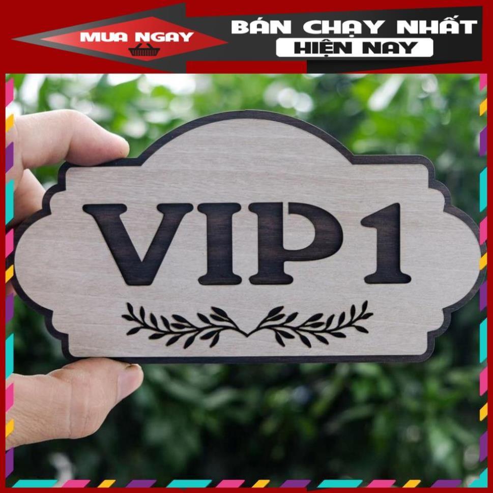 Bảng số phòng bằng gỗ cắt laser (nội dung theo yêu cầu trang trí phòng TRENDDECOR.vn