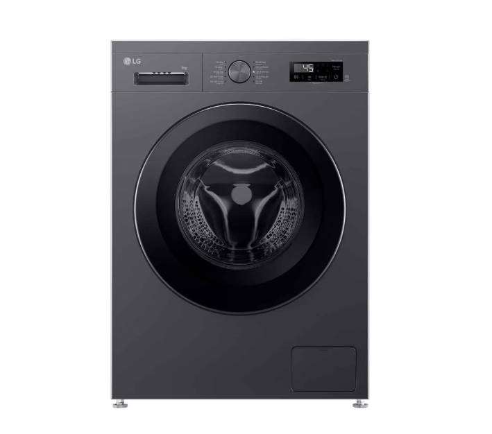 [Chỉ giao Miền Bắc/Nam] Máy giặt sấy lồng ngang LG AI DD Inverter 9kg màu đen FB1209D5M - Hàng Chính Hãng