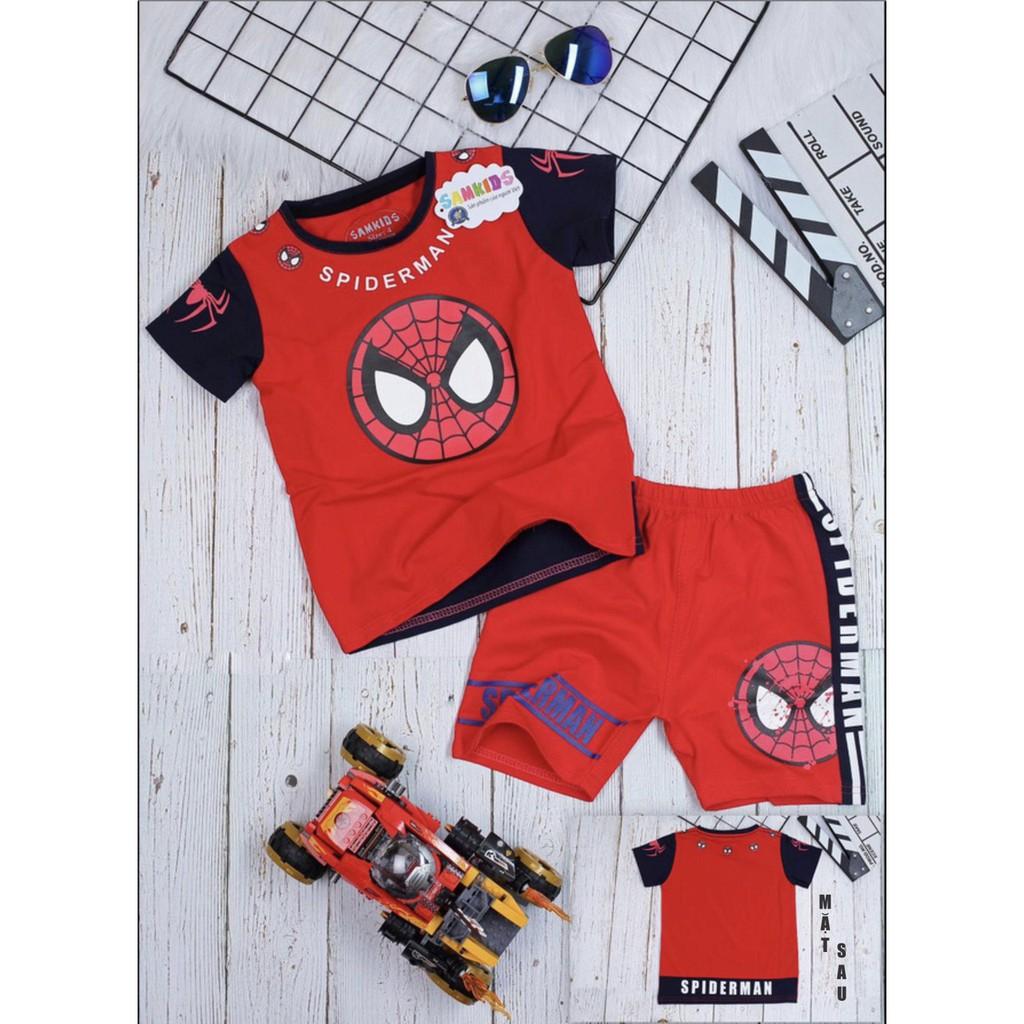 Bộ quần áo người dơi ngắn tay size 12 đến 45kg