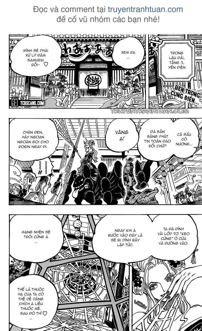 đảo hải tặc - one piece chapter 1005 2