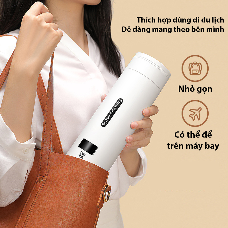 Bình đun nước siêu tốc mini du lịch -K1497