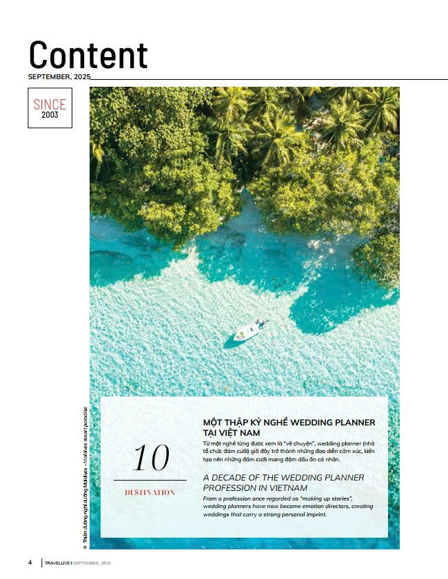 ẤN PHẨM TRAVELLIVE THÁNG 9/2025