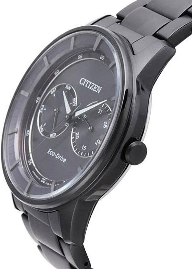 Đồng Hồ Nam Citizen Dây Thép Không Gỉ BU4005-56H - Mặt Đen