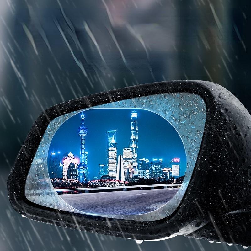 Miếng Dán Phản Quang Nano Chống Sương Mù Chống Thấm Nước Dành Cho Gương Chiếu Hậu Xe Hơi