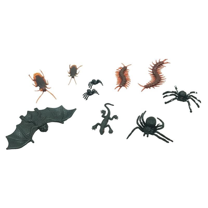 Bộ 10 Mô Hình Nhựa Trang Trí Halloween - Vinacraft HLW 23